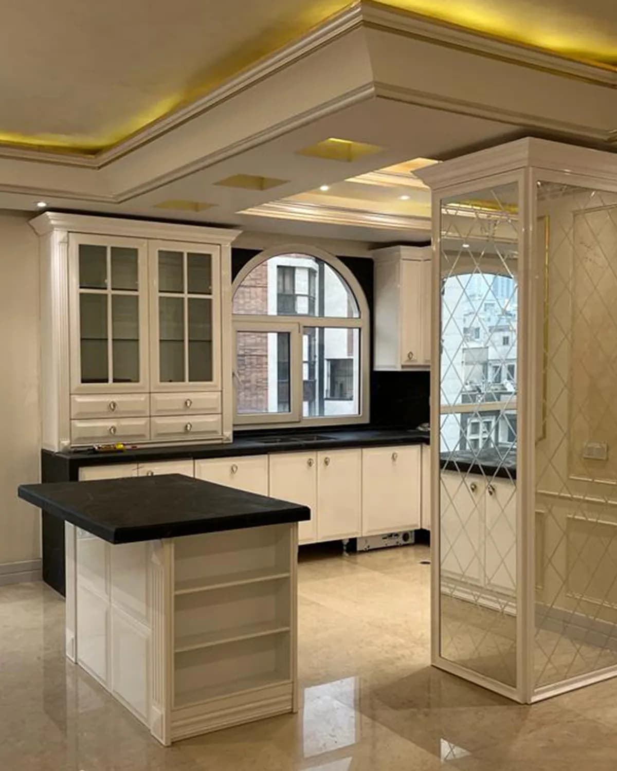 اجرای طراحی نئوکلاسیک پروژه بوشهر